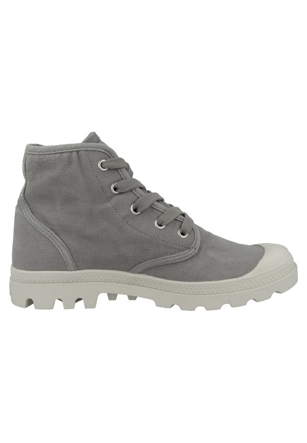 Lace-up ankle boots - gray flannel3