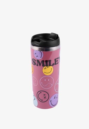 United Labels SMILEYWORLD COFFEE-TO-GO - THERMOBECHER ISOLIER - Drink bottle - pink