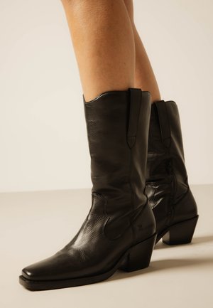 Bronx CASSIDY - Cizme cowboy/biker - black