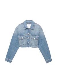Unselected, dark-blue denim