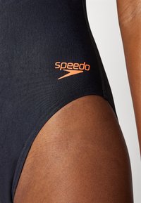 Speedo Fürdőruha - black/plum dandy/picton/siren