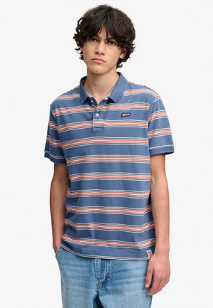 Superdry & Co, VINTAGE STRIPE - Poloshirt - retro blue stripe