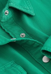 Next LOOSE FIT DENIM - Blúzka so zapínaním na gombíky - green