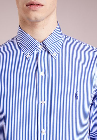 Polo Ralph Lauren SLIM FIT - Camisa - blue/white