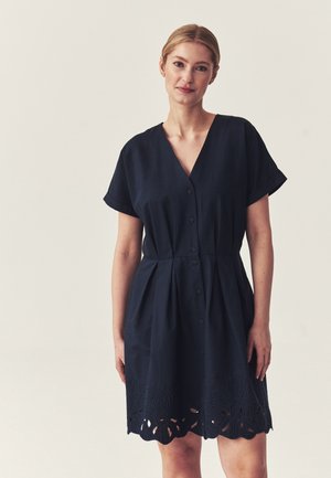 TATUUM, ARTICLE TAG: DRESS | ARTICLE NAME: BREZZA Z - Tričkové šaty - navy