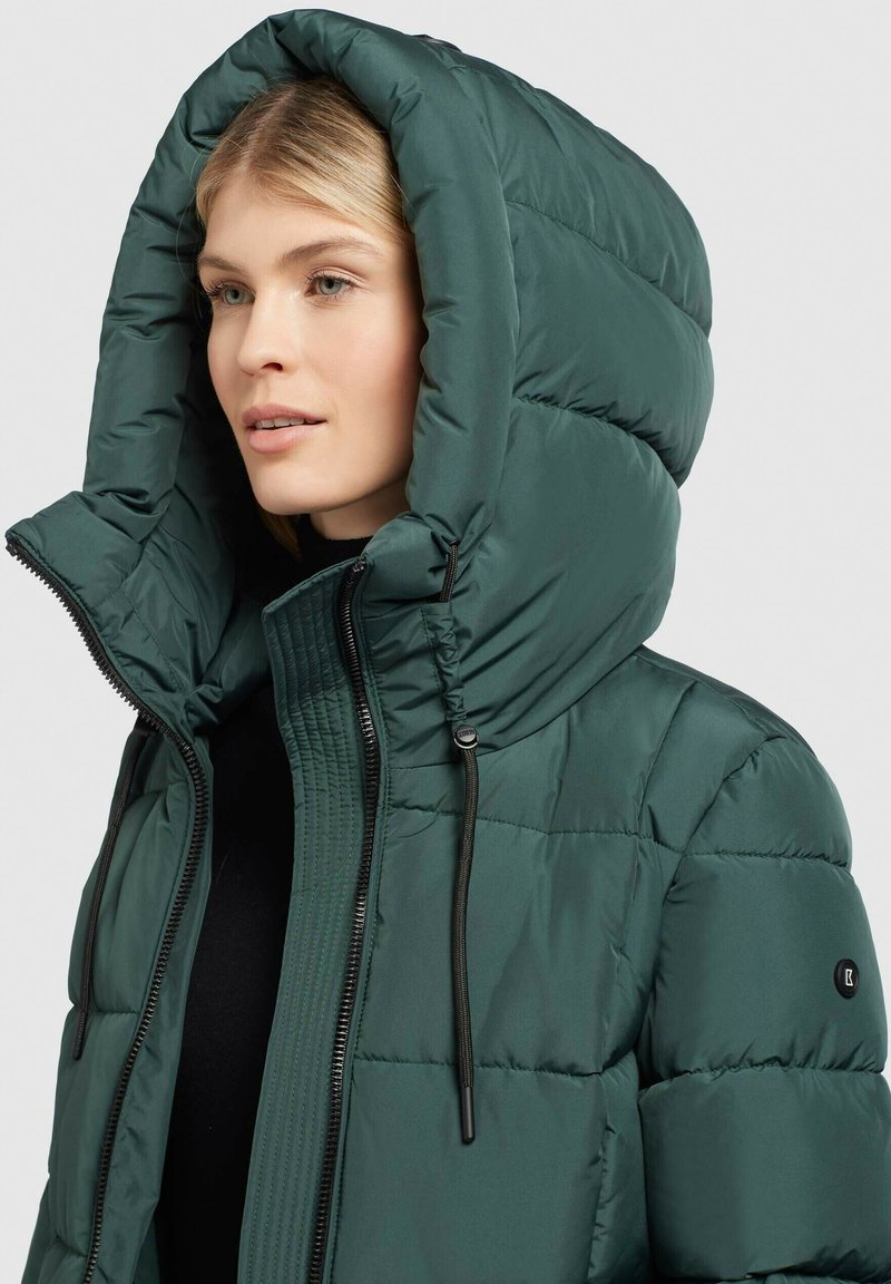 Oxmo OXBODIL - Cappotto invernale - olive night/grigio denim
