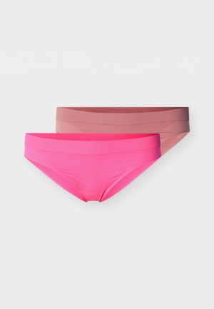 WOMEN SPORT BRIEFS 2 PACK - Aluspüksid - dusty pink/pink