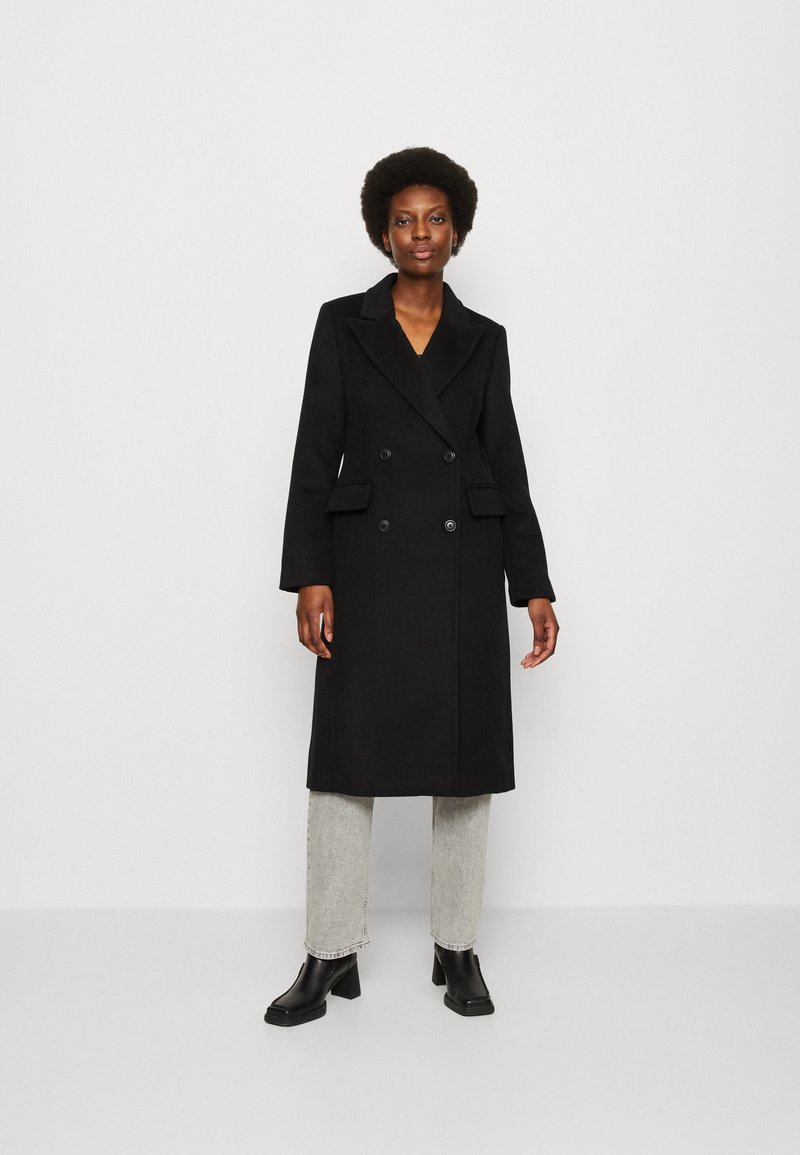 GAP CHESTERFIELD COAT - Classic coat - black - Zalando