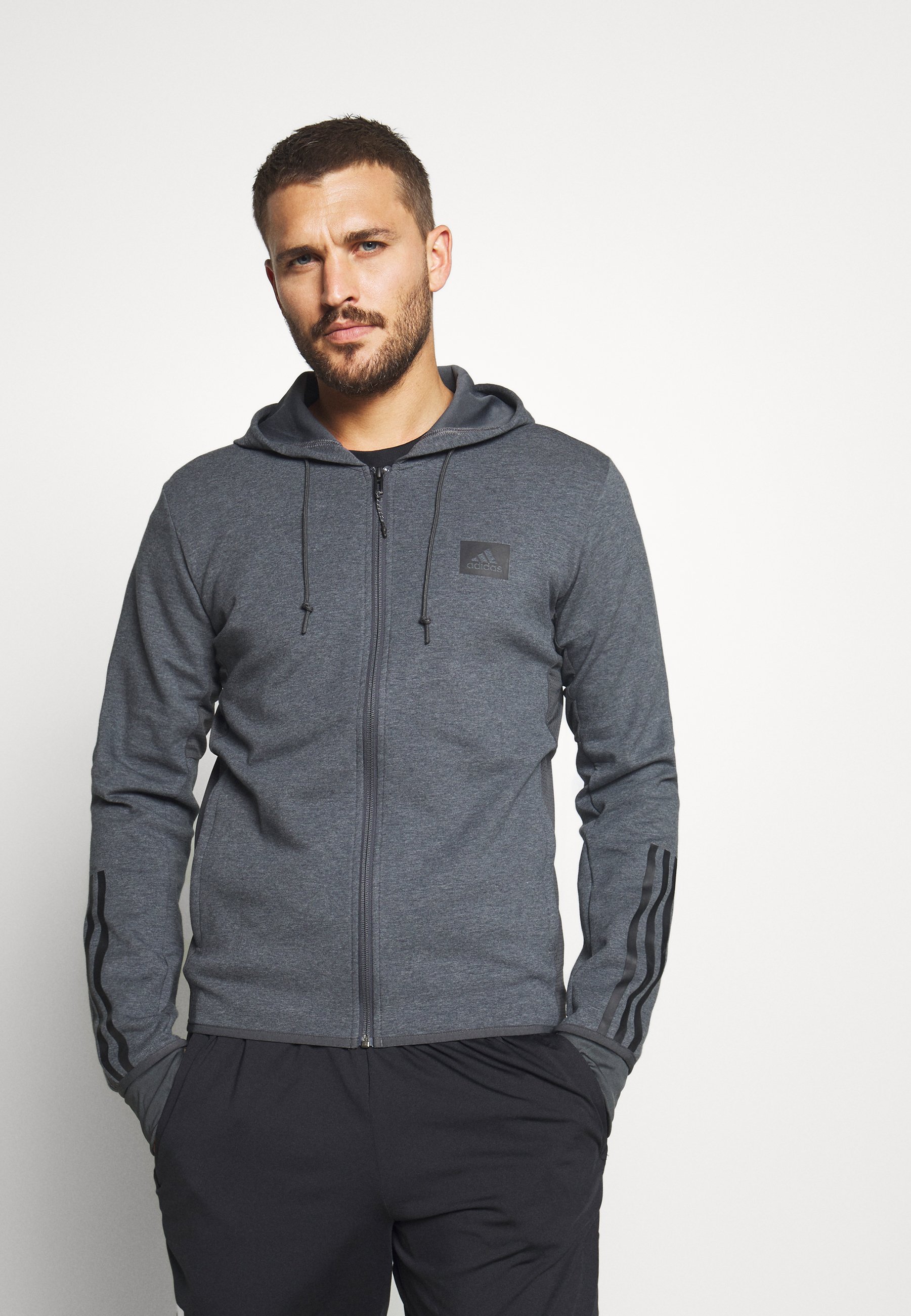 dark grey adidas sweatshirt