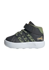 adidas Sportswear DISNEY LION KING GRAND COURT - Scarpe primi passi - carbon tent green semi spark