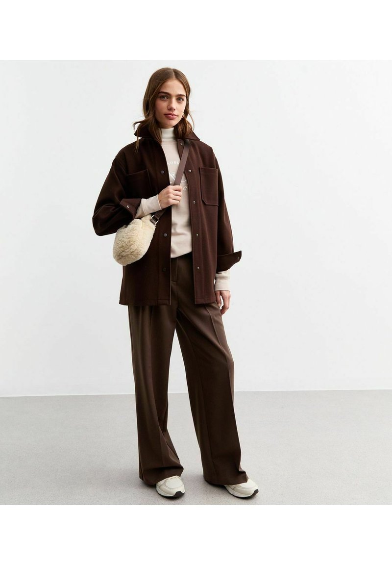 Pantalon large chaud bandes contrastantes Thermolactyl - Pantalon