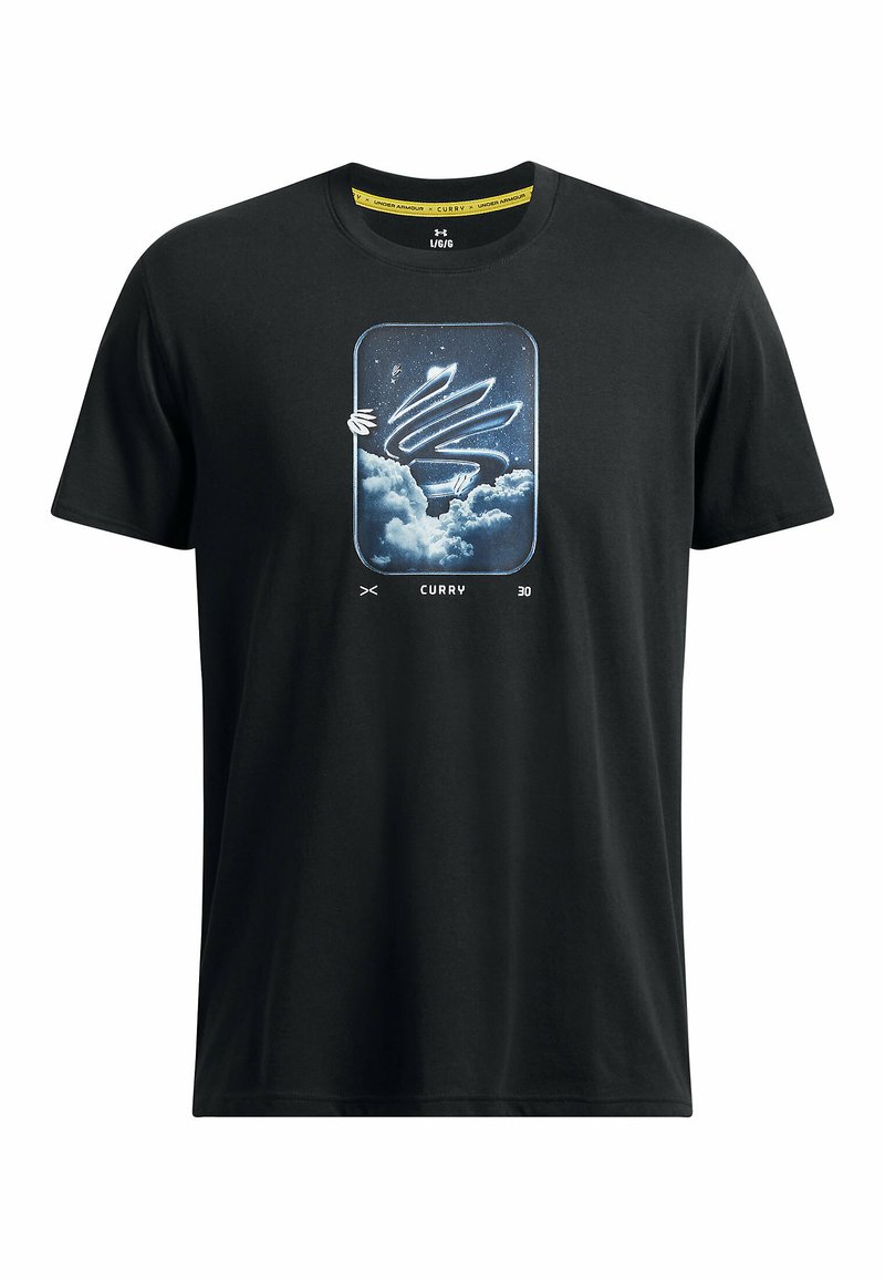 Under Armour T-shirt print zwart