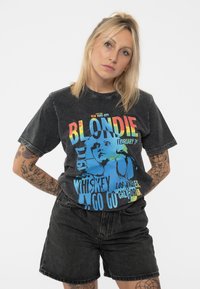 Paradiso Clothing Print T-shirt - black