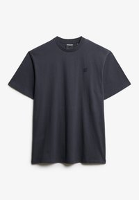 Superdry & Co BLANK - T-shirt basic - ebony