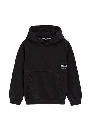 SALTY DOG - Kapuzenpullover - black