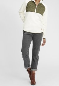 Oxmo Suéter de forro polar - off-white