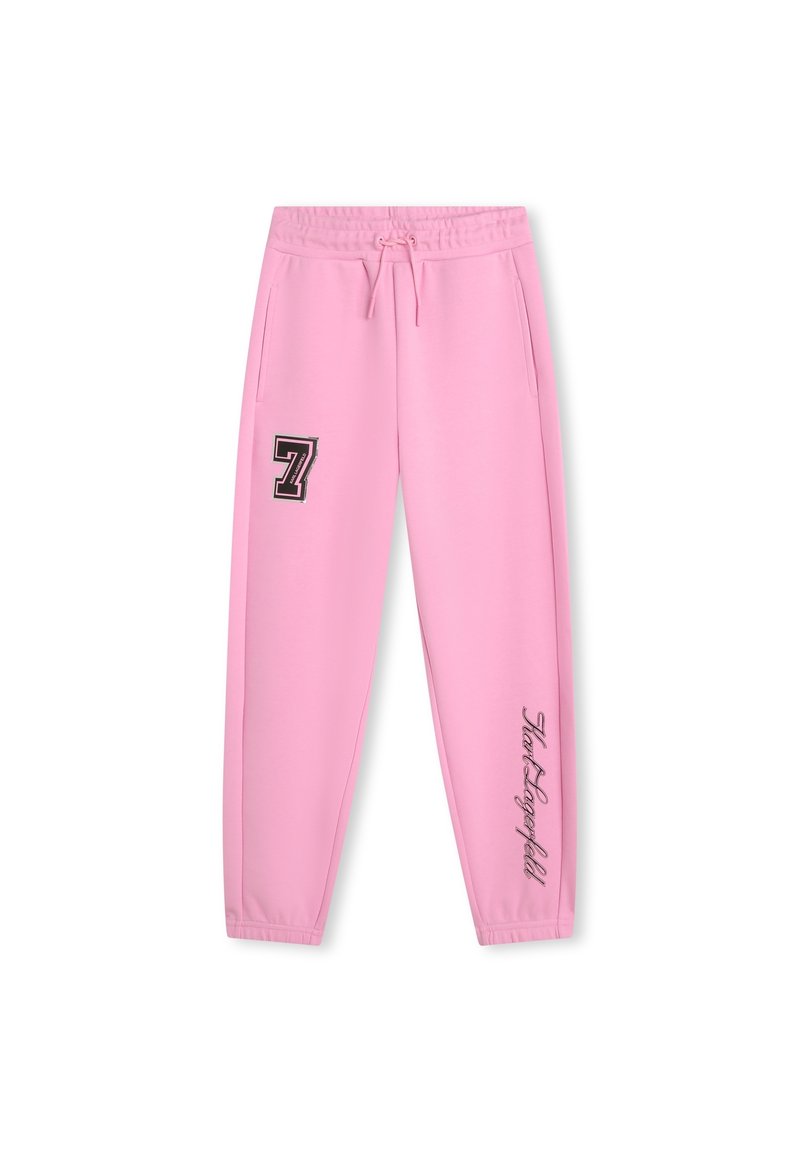 KARL LAGERFELD KIDS Trainingsbroek donkerroze KARL LAGERFELD KIDS Trainingsbroek donkerroze