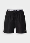 MEDIUM DRAWSTRING BOXER INTENSE POWER - Μαγιό σορτς - black