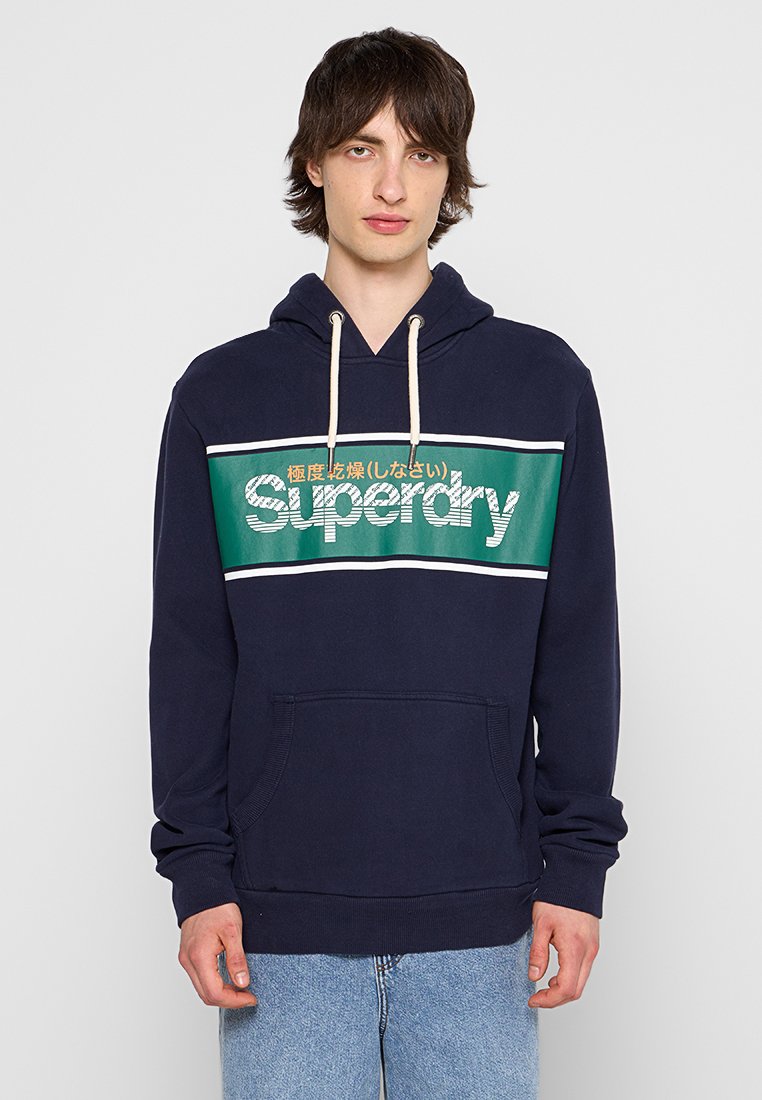Superdry & Co Hoodie blauw