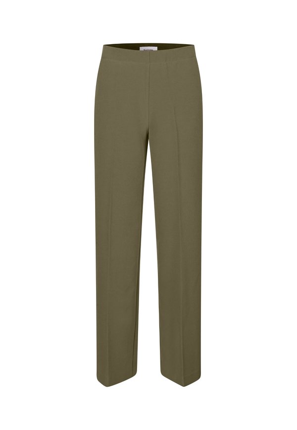 NELLI PANTS - Trousers - dark olive4