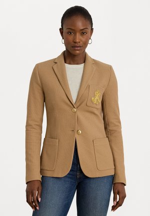 BULLION JACQUARD BLAZER - Blézer - classic camel