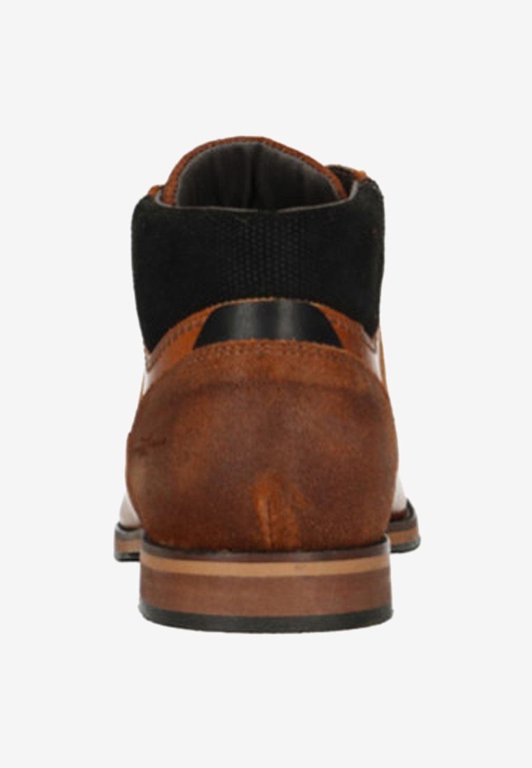 Herren Schnürboots | Manfield Schnürstiefelette cognac - MZ27464 Herren Schnürboots | Manfield Schnürstiefelette cognac - MZ27464