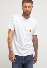 Carhartt WIP POCKET - T-shirt básica - white