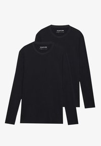 UNISEX 2 PACK - Langærmet T-shirt - true black