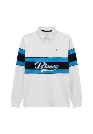 LUCKY LONG-SLEEVED RUGBY - Polo - white