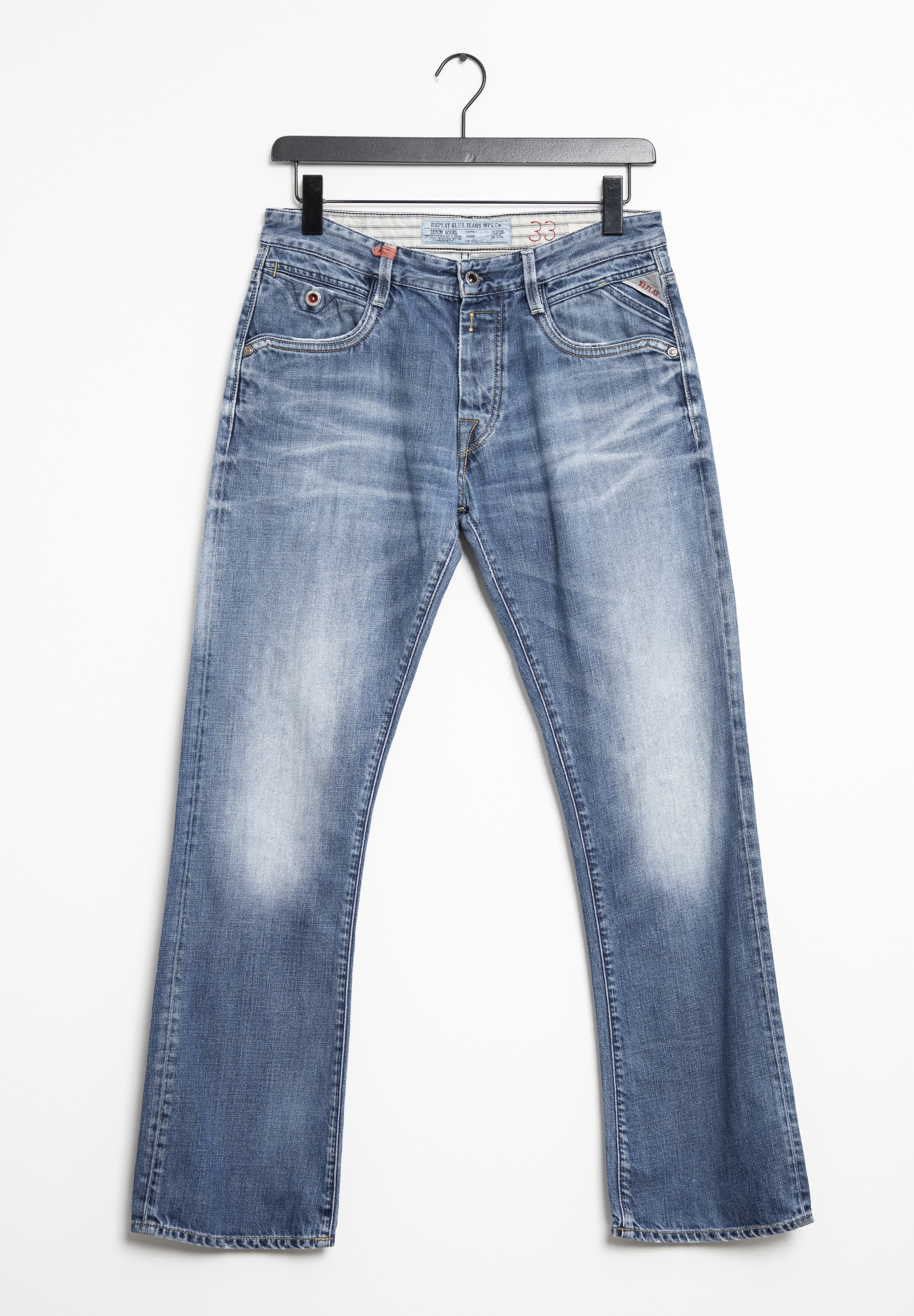 Replay Vaqueros rectos - blue/azul - Zalando.es