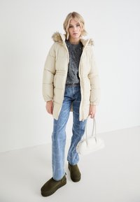 Vero Moda VMPINAR COAT - Χειμωνιάτικο παλτό - oatmeal