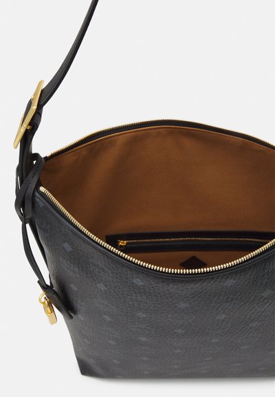 MCM AREN HOBO UNISEX - Saco de mão - black