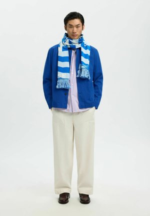 Selected Sjal - victoria blue