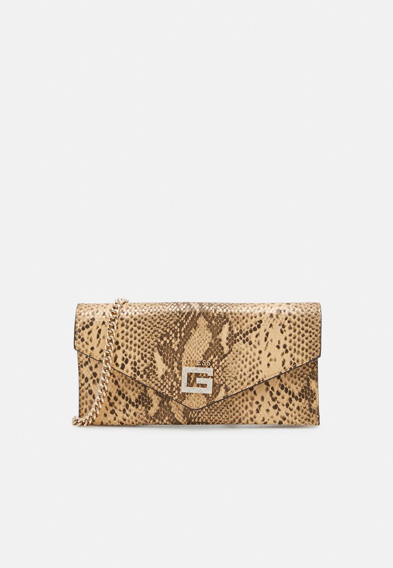 Guess EVER FLAP CLUTCH Pochette beige ZALANDO.FR