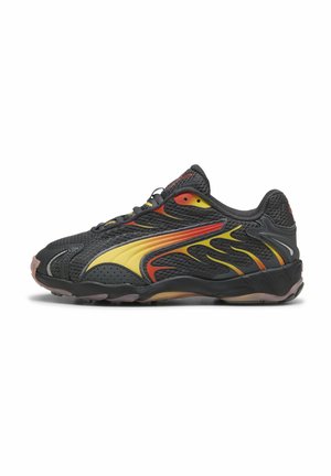 INHALE - Sneakers basse - puma black/pelé yellow