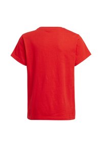 adidas Originals TREFOIL TEE-JUNIOR - Apdrukāts T-krekls - red/white
