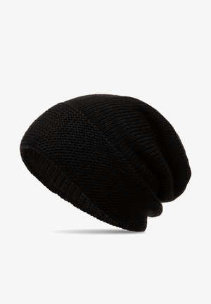 Caspar Beanie - schwarz