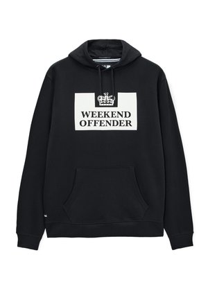 Weekend Offender, HM SERVICE CLASSIC - Суитшърт с качулка - black