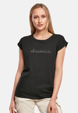 ROLL EINZELSTÜCK - Print T-shirt - black