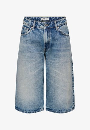 ONLY, BERMUDA SHORTS ONLTOY HIGH WAIST REGULAR FIT SHORTS - Short en jean - light blue denim