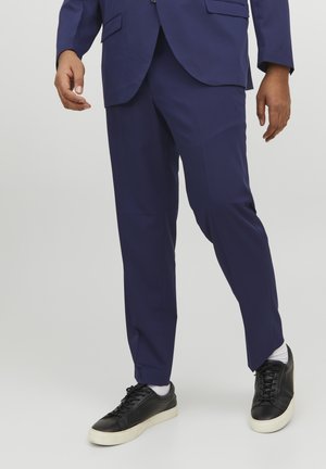 FRANCO TROUSER - Bukse - medieval blue