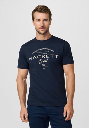 HS GAME TEE - T-shirt print - navy