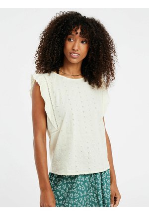 PRTPYRITE - Printtipaita - kitoffwhite