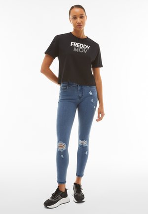 Freddy Jean droit - denim chiaro