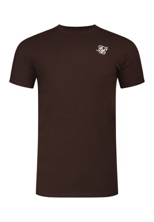 SIKSILK, ESSENTIALS  - T-shirt basic - brown