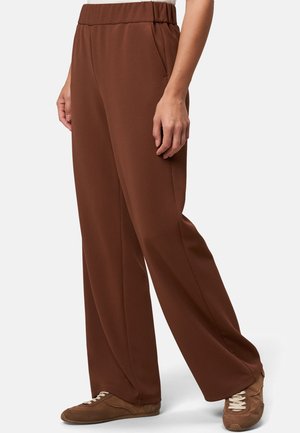 ELASTISCHER BUND   - Trousers - cappuccino
