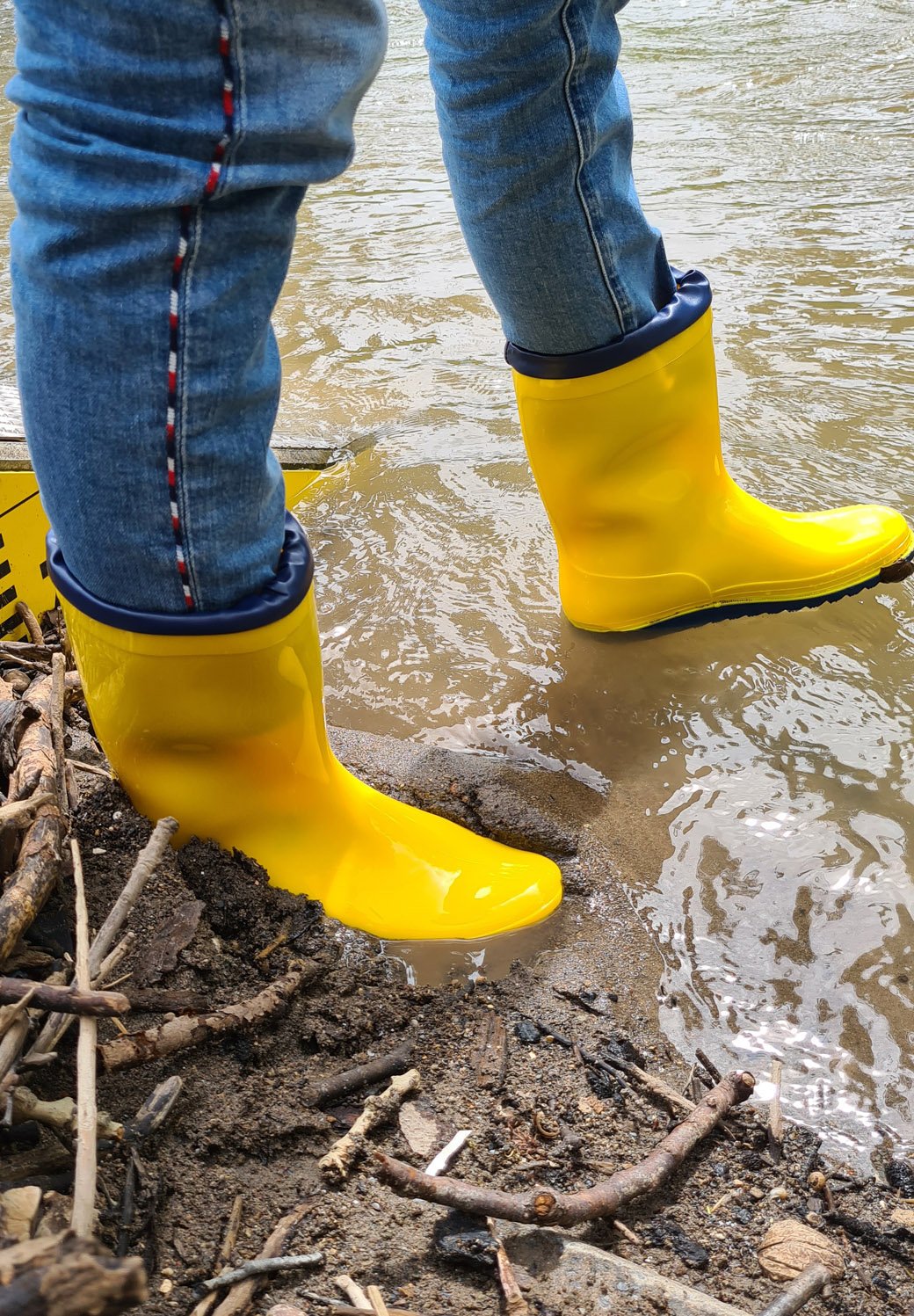 Derbe Senfgelbe Gummistiefel Schuhe Gummistiefel Damen Kaufhof Zalando  Gummistiefel In Gelb