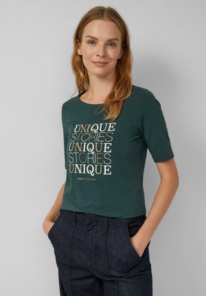 T-shirt print - petrol