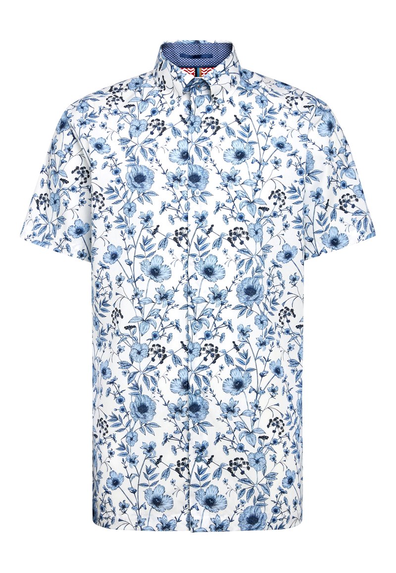 Herren Freizeithemden | Next TRIMMED Hemd blue white floral/blau - TH91271 Herren Freizeithemden | Next TRIMMED Hemd blue white floral/blau - TH91271