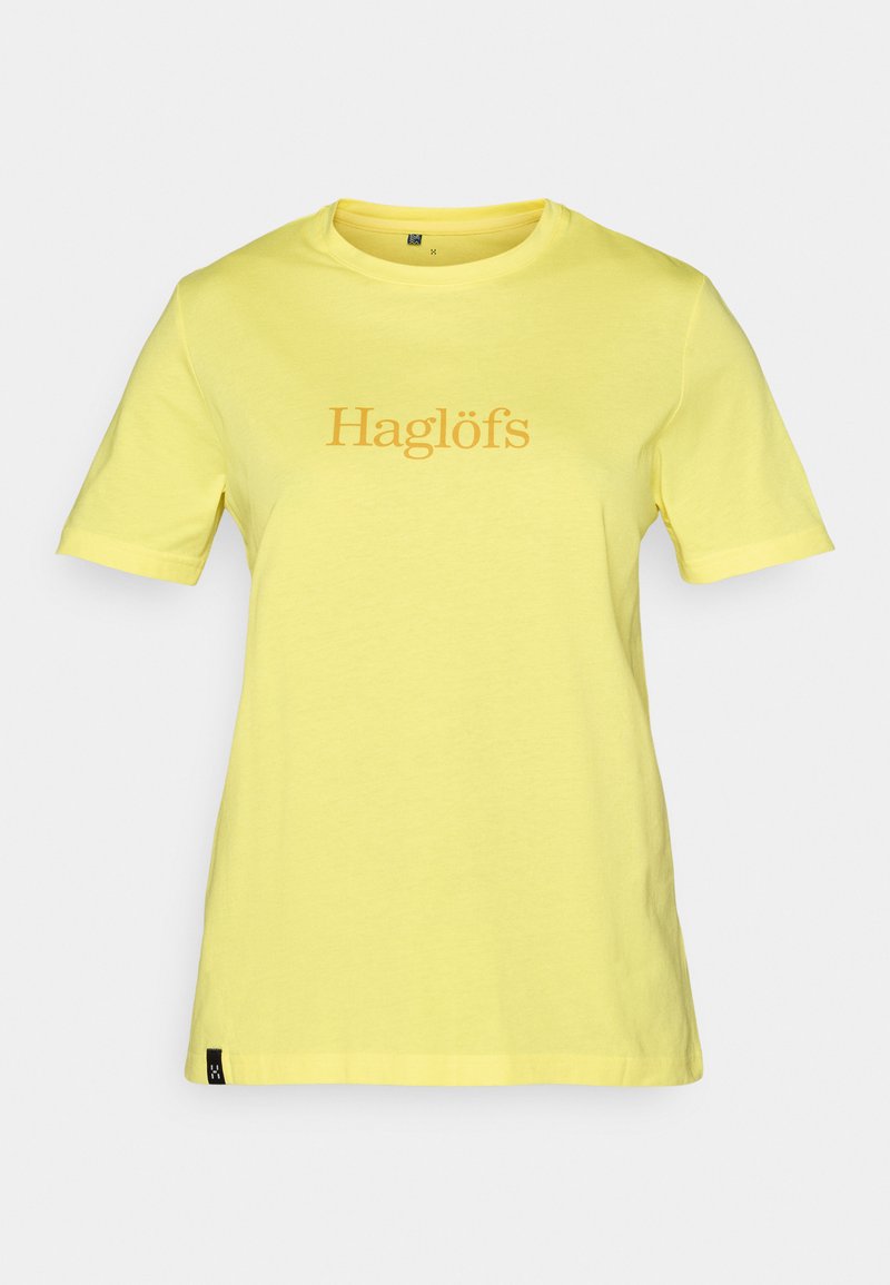 Haglöfs T-shirt print geel Haglöfs T-shirt print geel